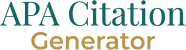 APA Citation Generator