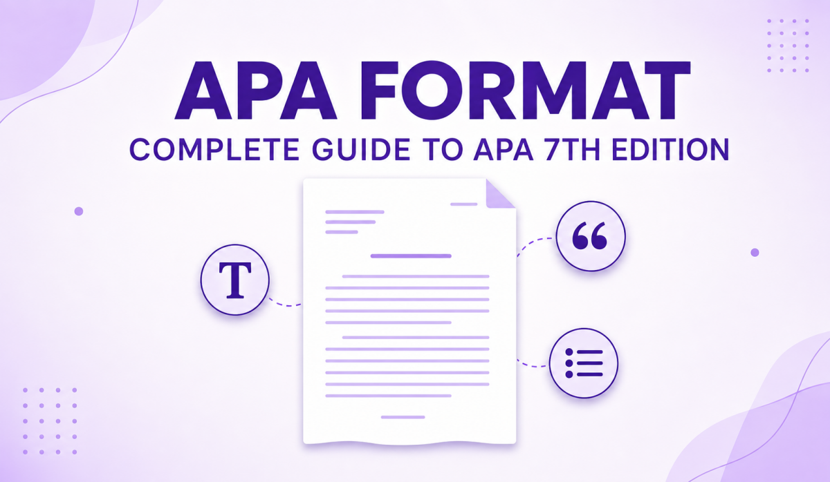 APA Format: Complete Guide to APA 7th Edition