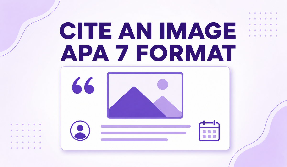 How to Cite an Image in APA 7: Formats and Examples